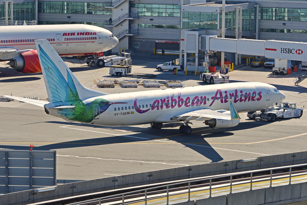 Photo of Caribbean Airlines 9Y-TAB, Boeing 737-800
