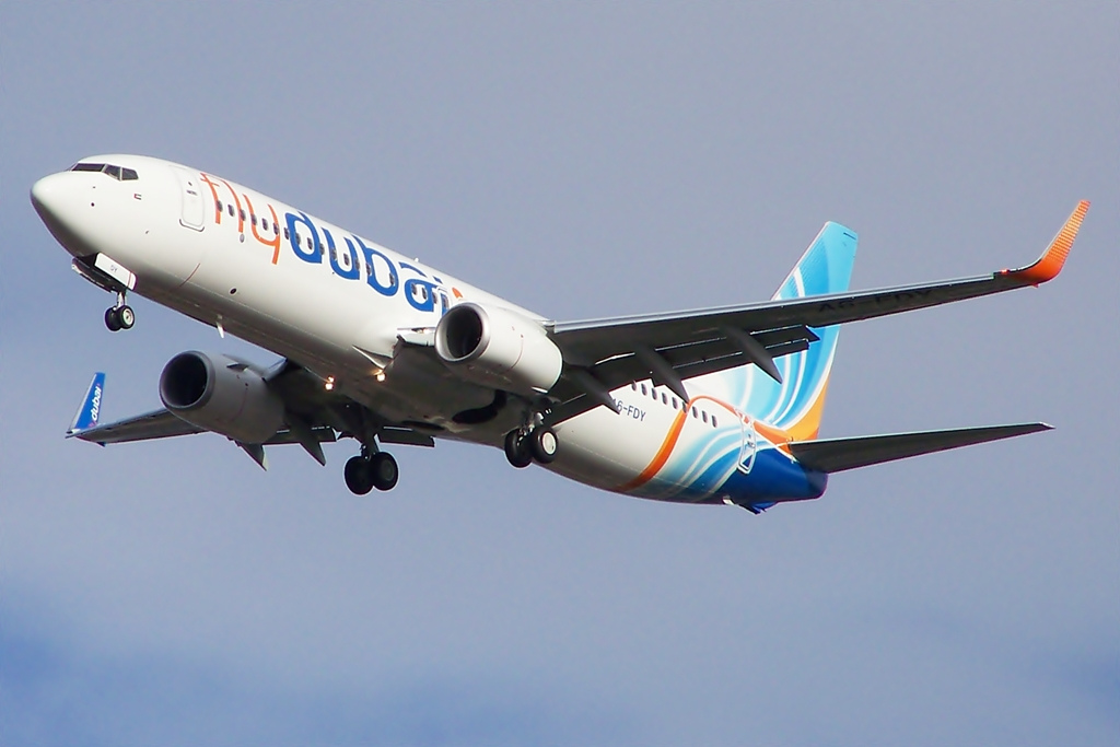 Photo of Flydubai A6-FDY, Boeing 737-800