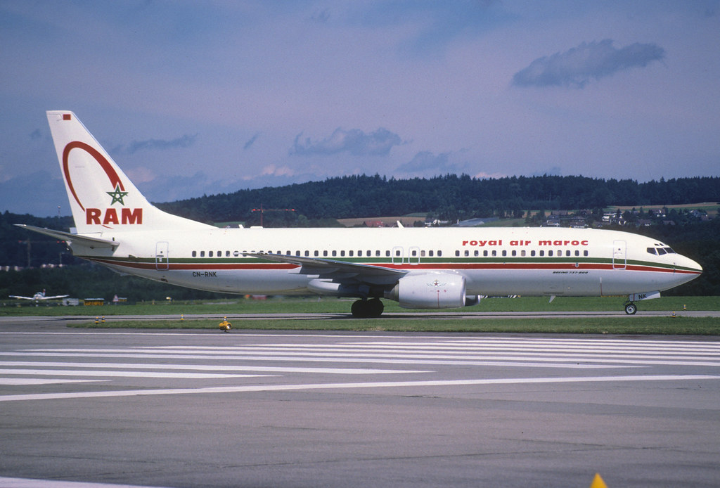 Photo of Royal Air Maroc CN-RNK, Boeing 737-800