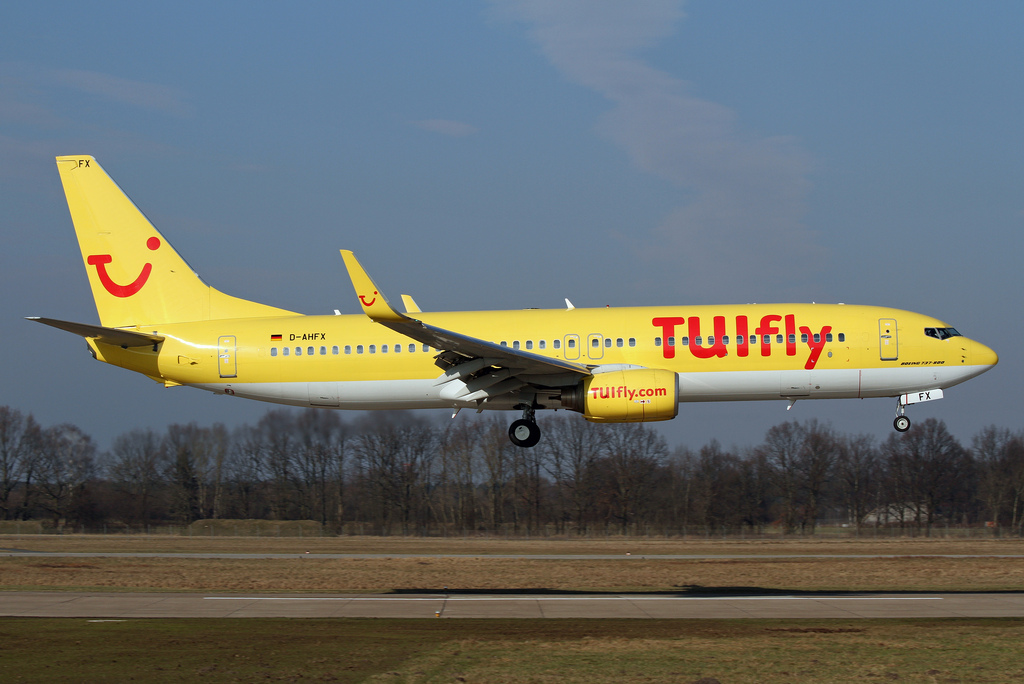 Photo of TUIFly D-AHFX, Boeing 737-800