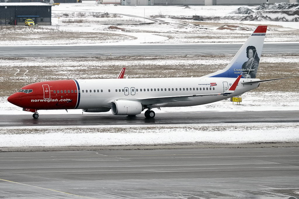 Photo of Norwegian Air International EI-FJZ, Boeing 737-800