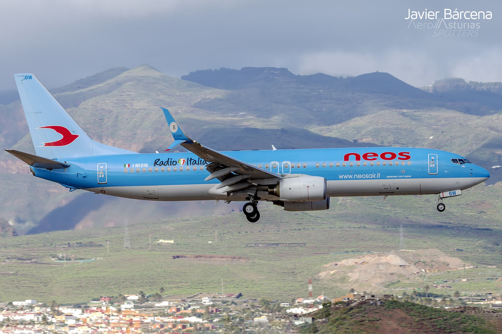 Photo of Neos I-NEOW, Boeing 737-800