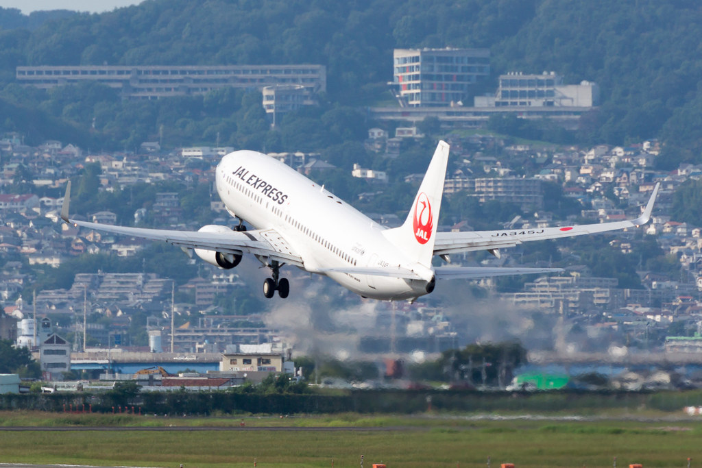 Photo of JAL Japan Airlines JA345J, Boeing 737-800