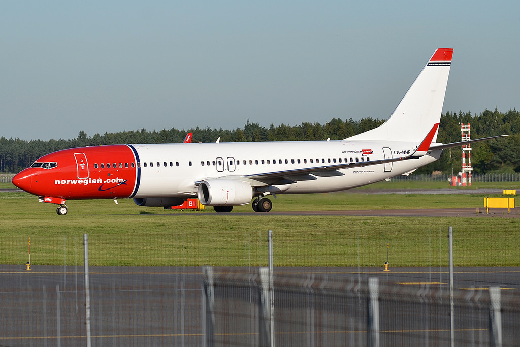 Photo of Norwegian Airlines LN-NHF, Boeing 737-800