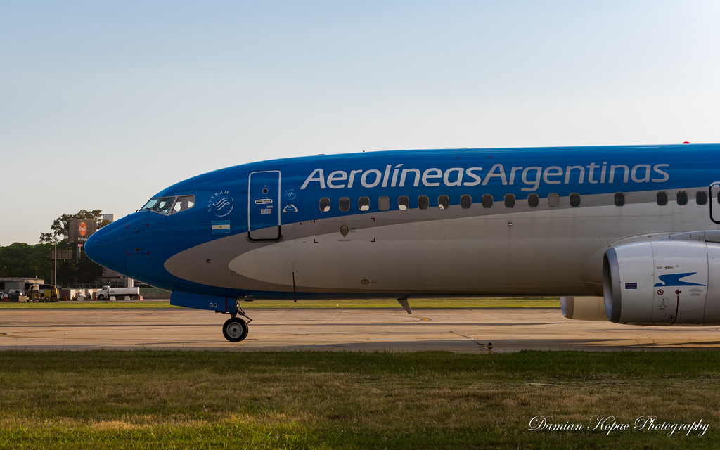 Photo of Aerolineas Argentinas LV-GGQ, Boeing 737-800