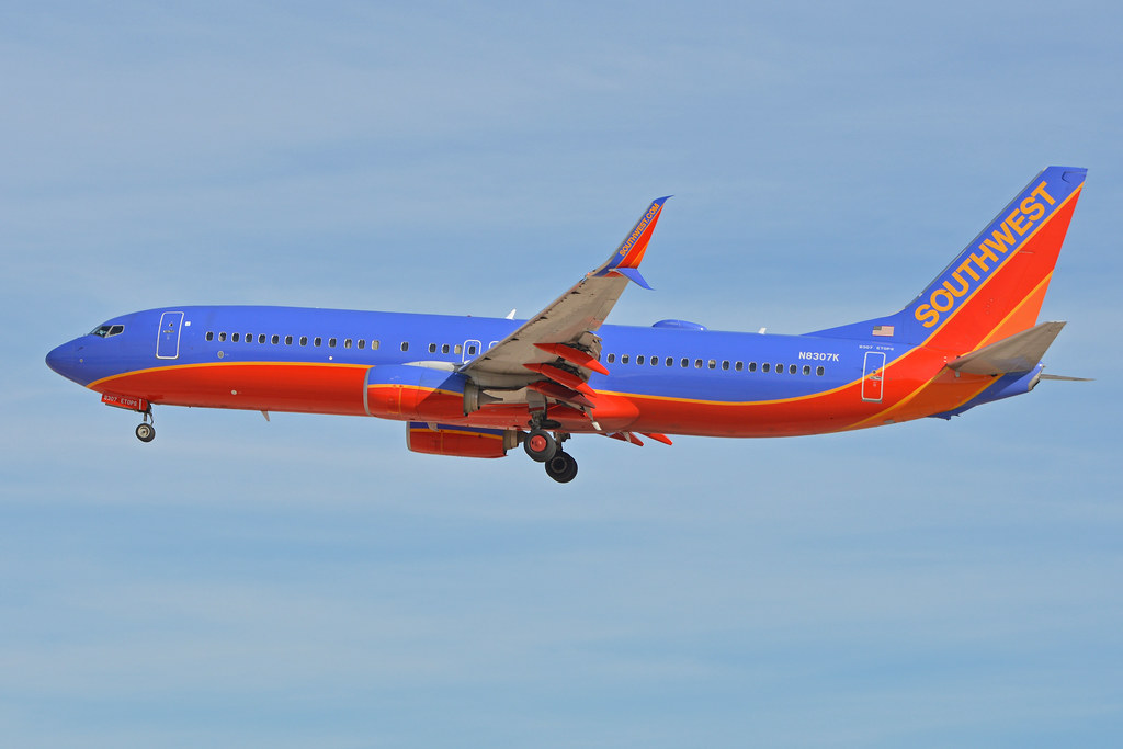 Photo of Southwest Airlines N8307K, Boeing 737-800