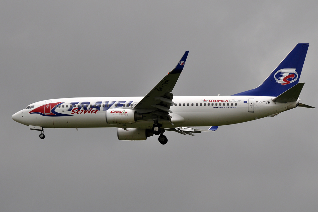 Photo of Travel Service OK-TVH, Boeing 737-800