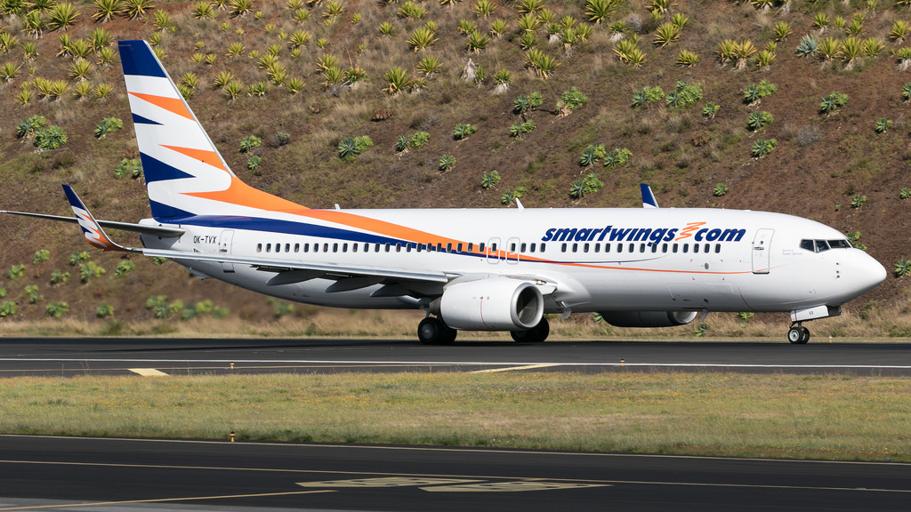 Photo of Smartwings OK-TVX, Boeing 737-800