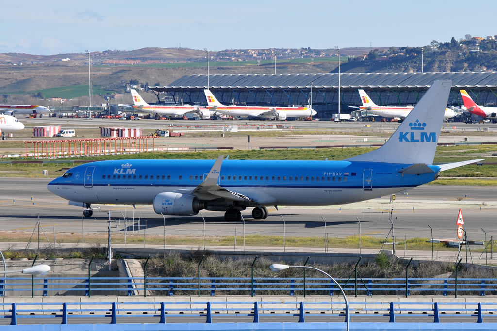 Photo of KLM PH-BXV, Boeing 737-800