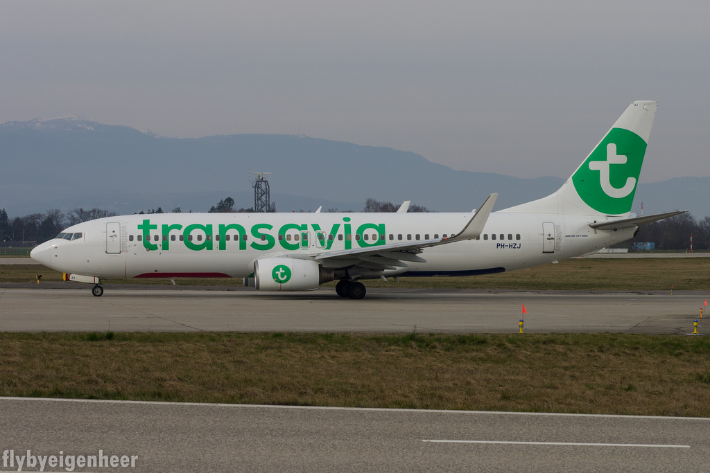 Photo of Transavia Airlines PH-HZJ, Boeing 737-800