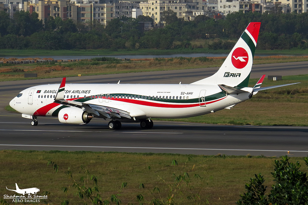 Photo of Biman Bangladesh Airlines S2-AHV, Boeing 737-800