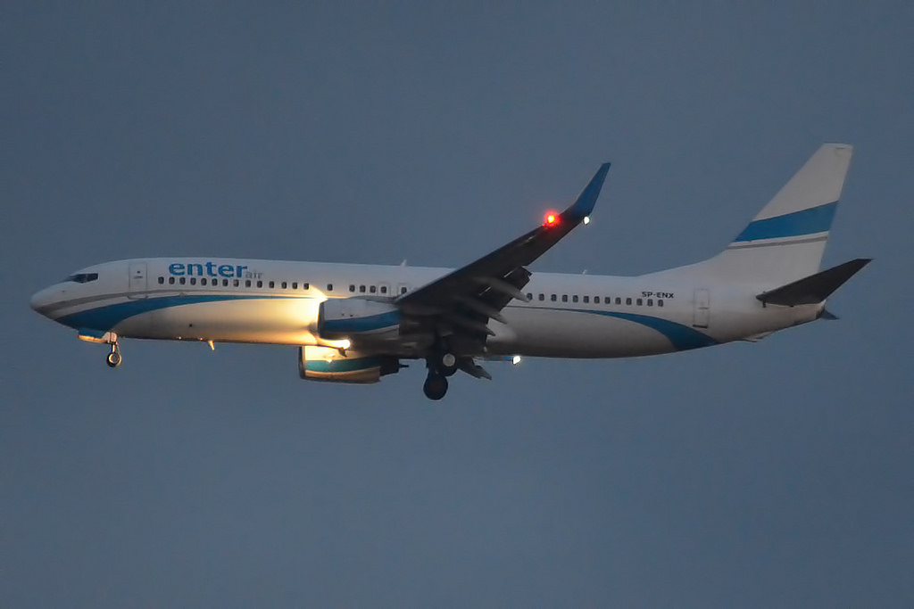 Photo of Enter Air SP-ENX, Boeing 737-800