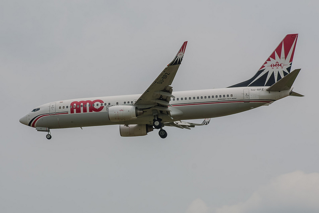 Photo of AMC Airlines SU-BPZ, Boeing 737-800