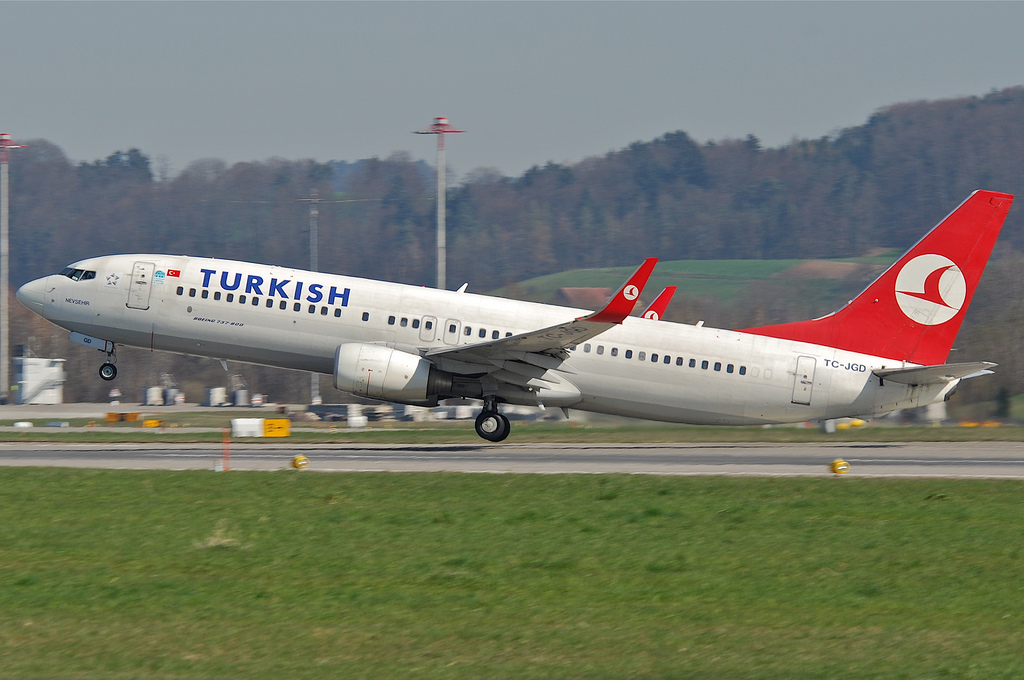 Photo of THY Turkish Airlines TC-JGD, Boeing 737-800