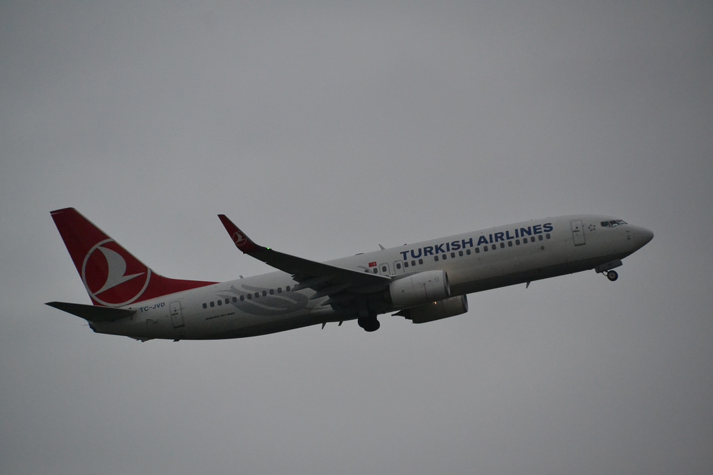 Photo of THY Turkish Airlines TC-JVD, Boeing 737-800