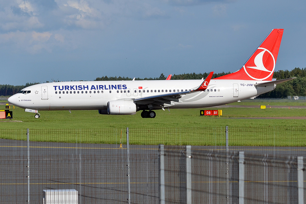Photo of THY Turkish Airlines TC-JVM, Boeing 737-800