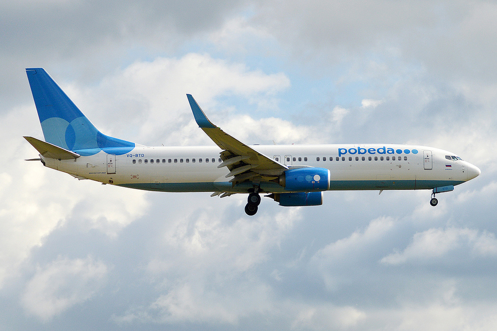 Photo of Pobeda Airlines VQ-BTD, Boeing 737-800
