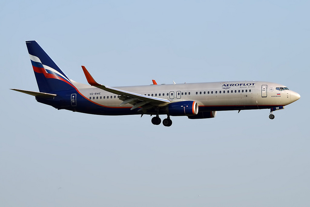Photo of Aeroflot VQ-BWE, Boeing 737-800