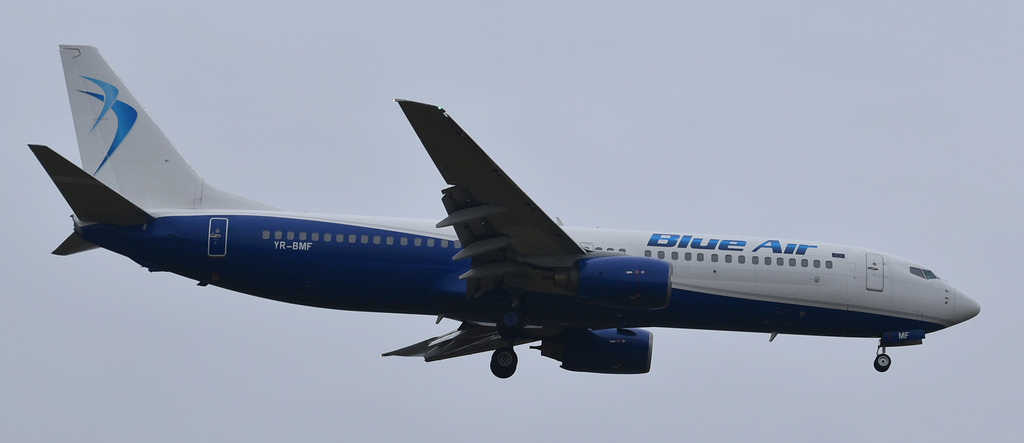 Photo of Blue Air YR-BMF, Boeing 737-800