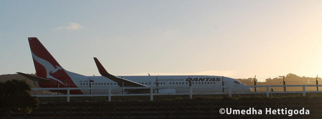 Photo of Qantas ZK-ZQD, Boeing 737-800