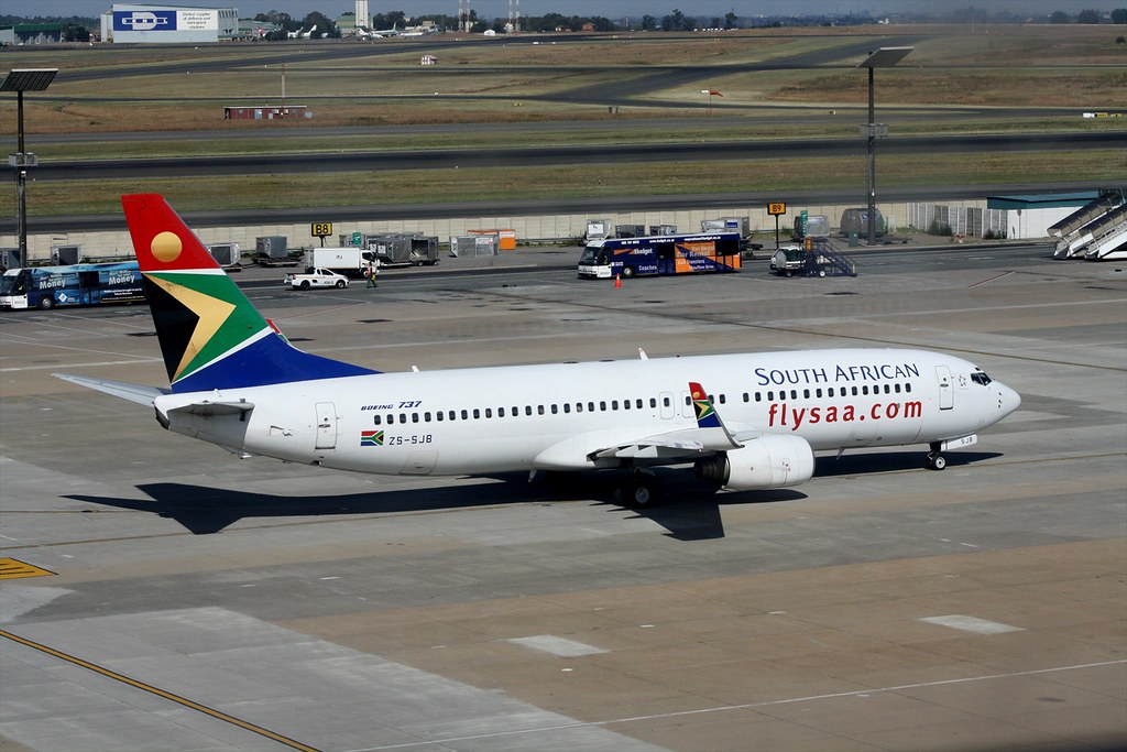 Photo of SAA South African Airways ZS-SJB, Boeing 737-800