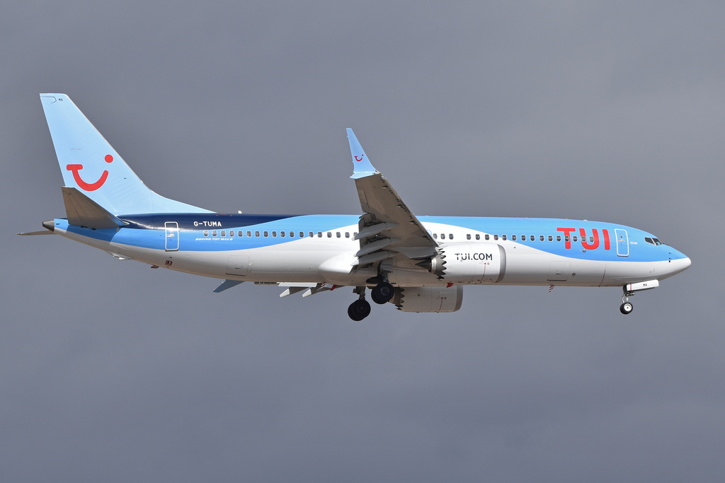 Photo of TUI Airways G-TUMA, Boeing 737-800MAX