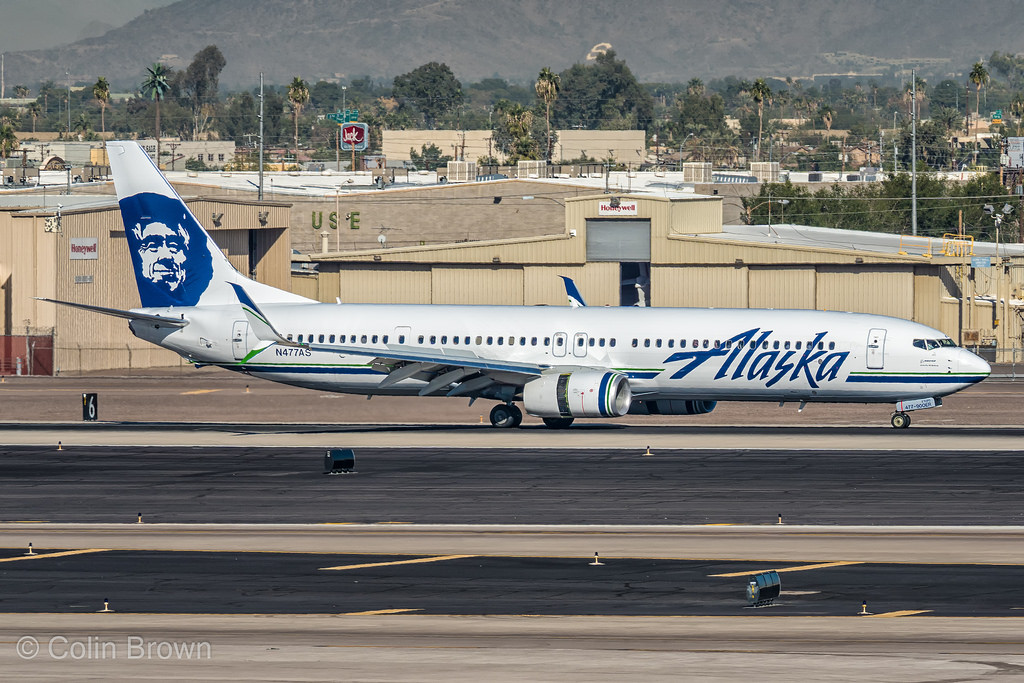 Alaska Boeing 737 900 At Seattle On Dec 19th 2015 Landed On