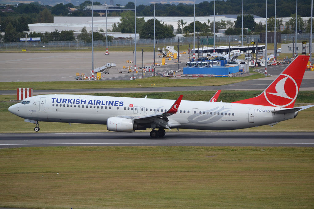 Photo of THY Turkish Airlines TC-JYD, Boeing 737-900