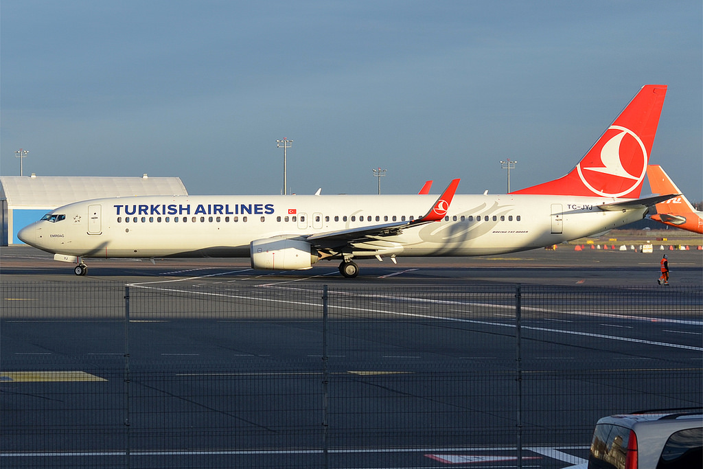 Photo of THY Turkish Airlines TC-JYJ, Boeing 737-900