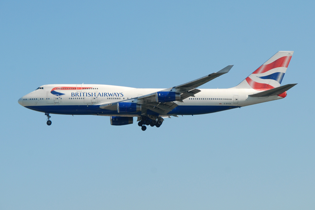 Photo of British Airways G-BYGA, Boeing 747-400