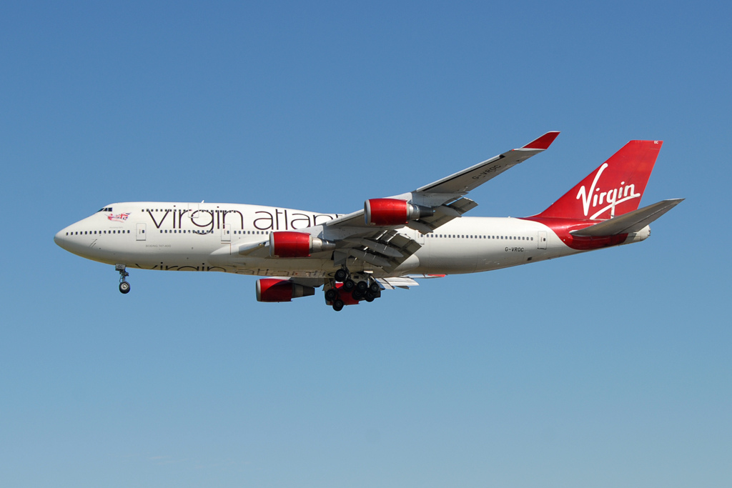 Photo of Virgin Atlantic G-VROC, Boeing 747-400