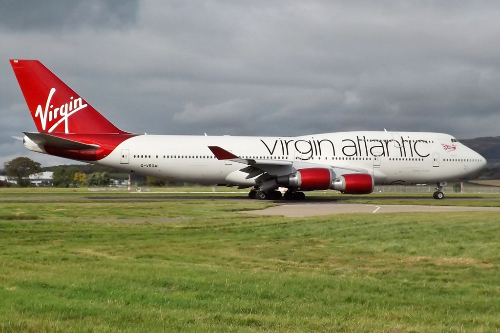 Photo of Virgin Atlantic G-VROM, Boeing 747-400