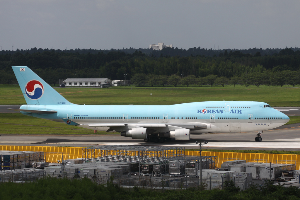 Photo of Korean Airlines HL7473, Boeing 747-400