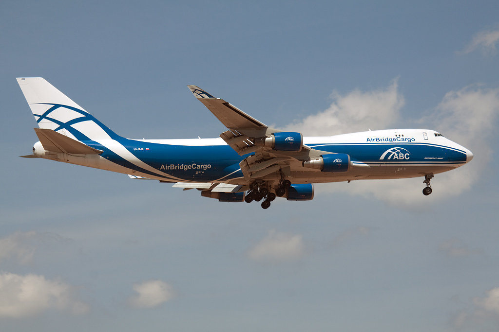 Photo of AirbridgeCargo Airlines VQ-BJB, Boeing 747-400