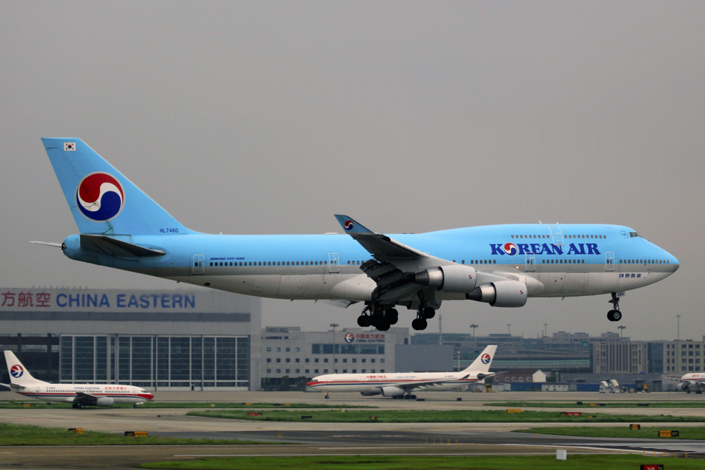 Photo of Korean Airlines HL7460, Boeing 747-400