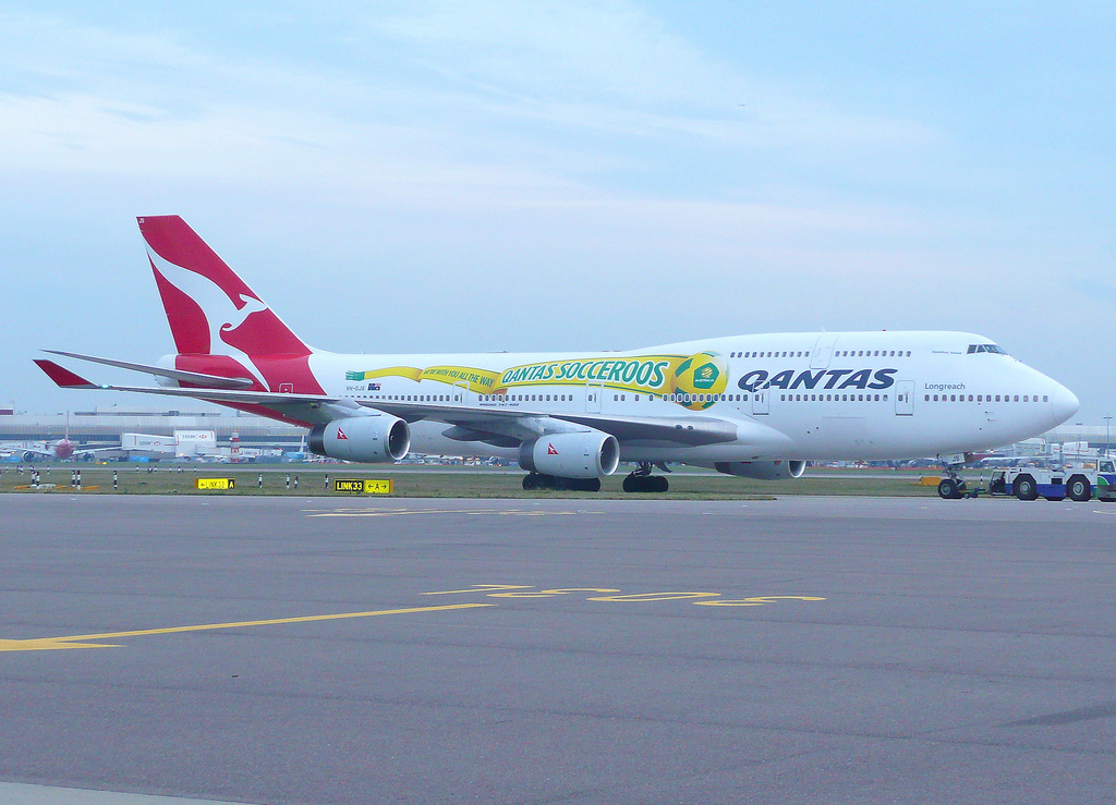 Photo of Qantas VH-OJS, Boeing 747-400