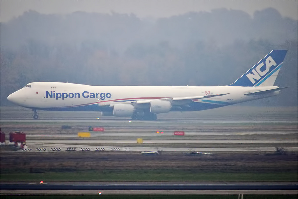 Photo of Nippon Cargo Airlines JA11KZ, Boeing 747-8