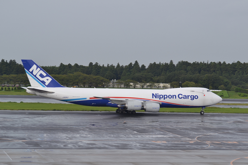 Photo of Nippon Cargo Airlines JA12KZ, Boeing 747-8