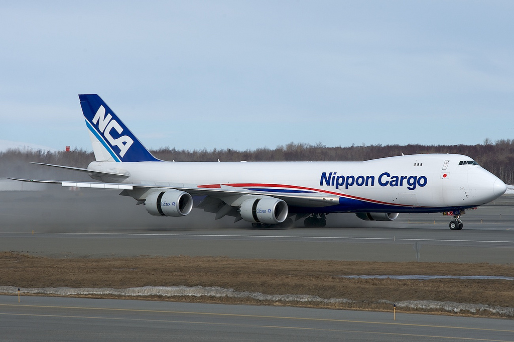 Photo of Nippon Cargo Airlines JA13KZ, Boeing 747-8