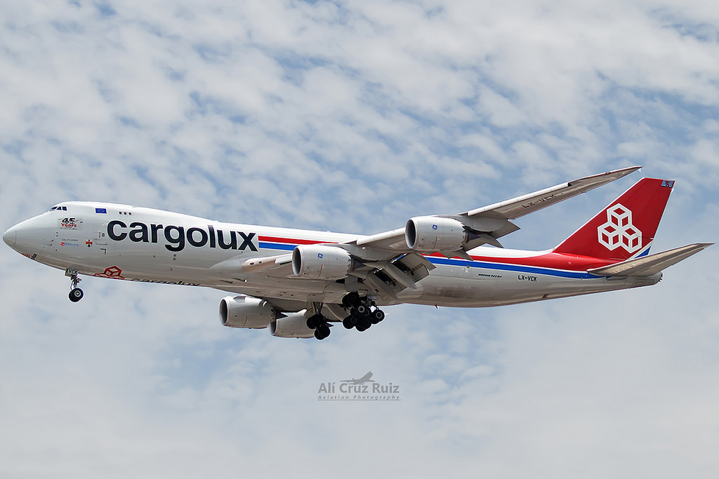 Photo of Cargolux LX-VCK, Boeing 747-8