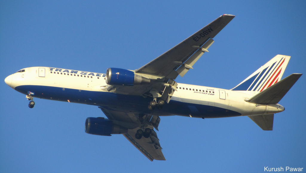 Photo of Transaero Airlines EI-DBW, Boeing 767-200