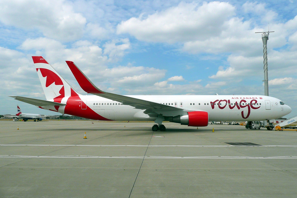 Photo of Air Canada Rouge C-FIYE, Boeing 767-300