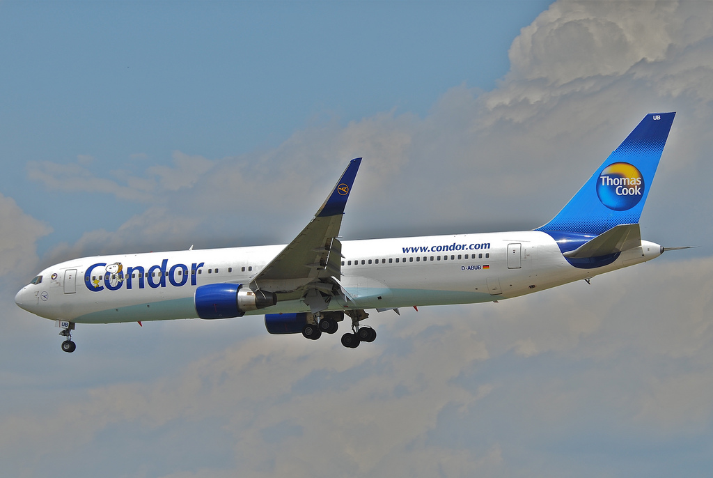 Photo of Condor D-ABUB, Boeing 767-300