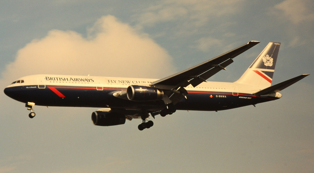 Photo of British Airways G-BNWA, Boeing 767-300
