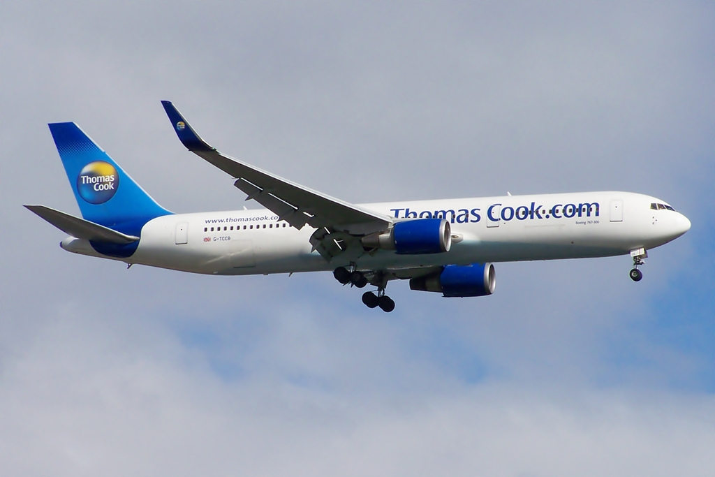 Photo of Thomas Cook Airlines G-TCCB, Boeing 767-300