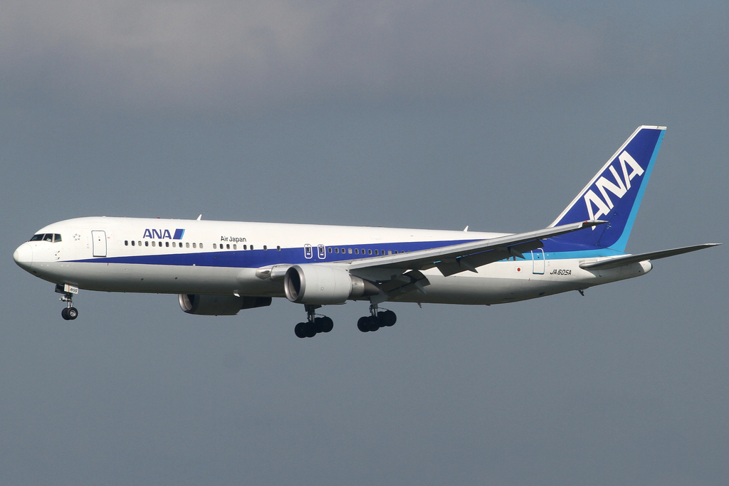 Photo of ANA All Nippon Airways JA605A, Boeing 767-300