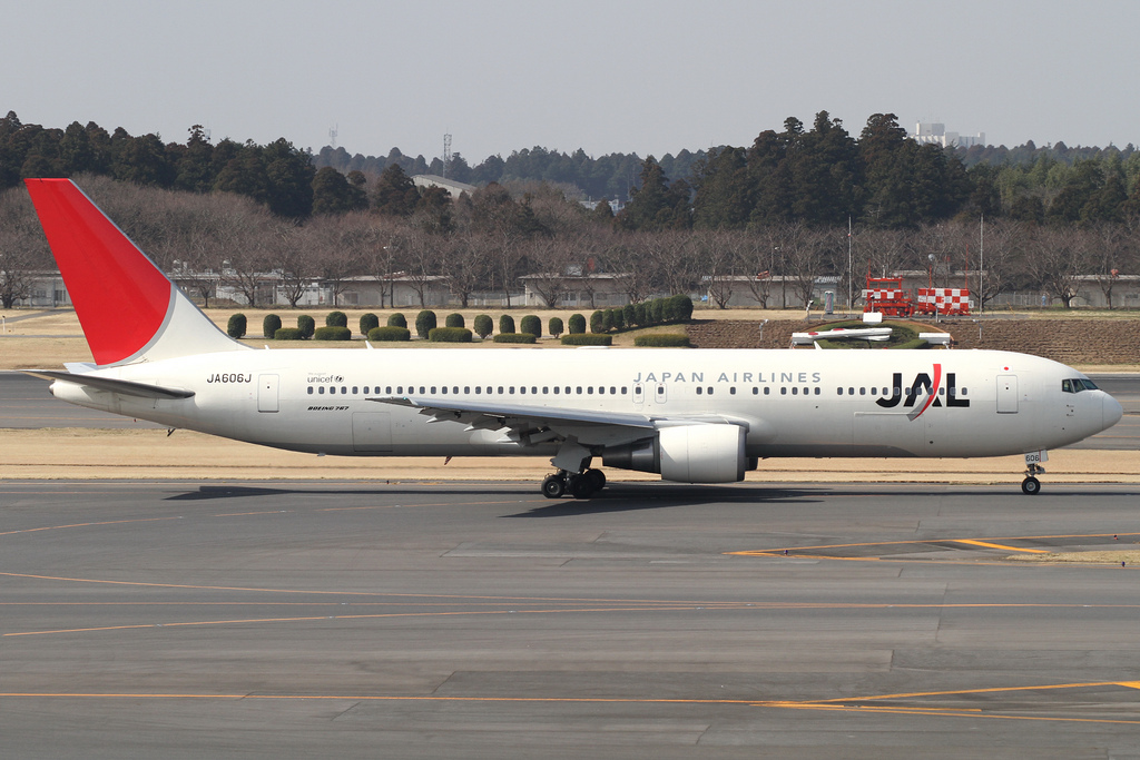 Photo of JAL Japan Airlines JA606J, Boeing 767-300