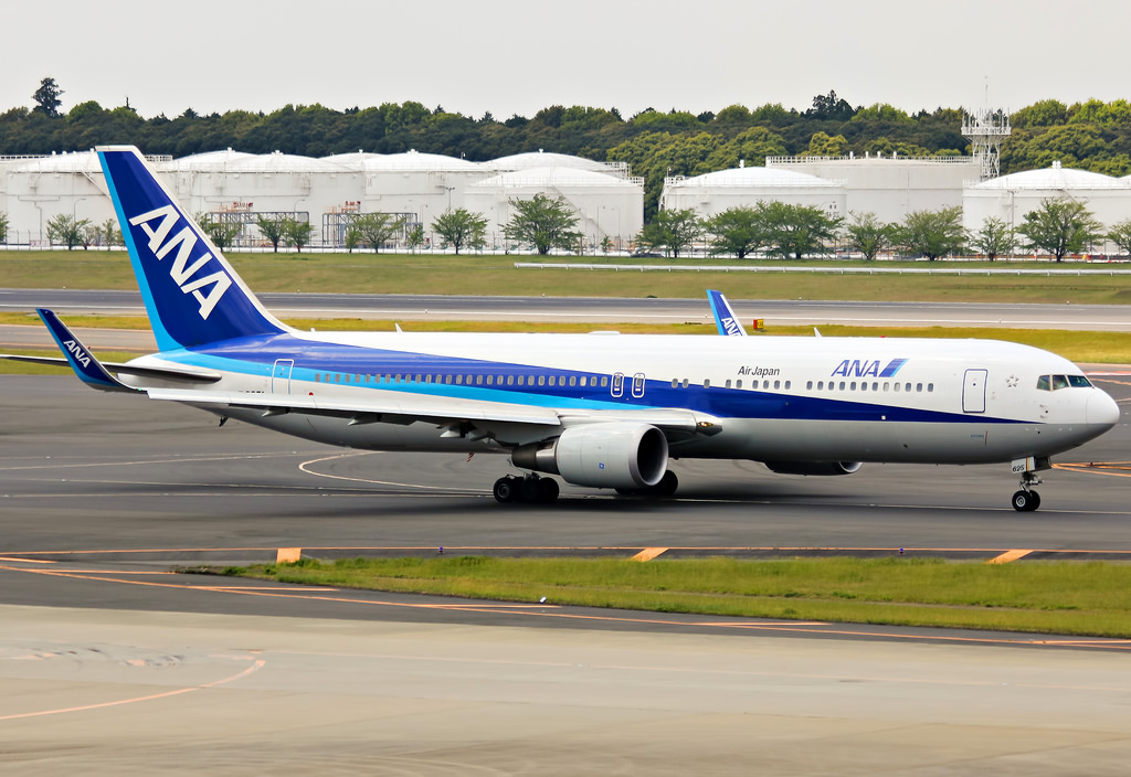 Photo of ANA All Nippon Airways JA625A, Boeing 767-300