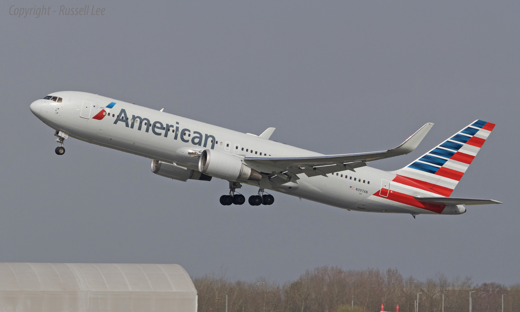 Photo of American Airlines N397AN, Boeing 767-300