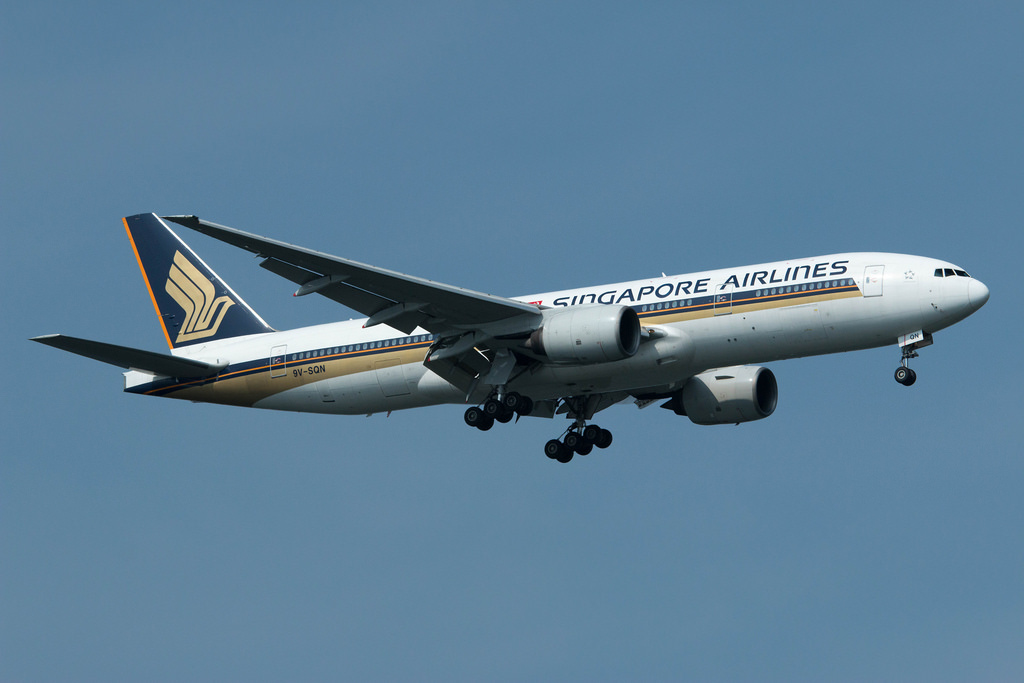 Photo of Singapore Airlines 9V-SQN, Boeing 777-200